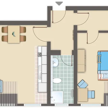 Strandschloesschen-i-we-21-684 Apartament Kühlungsborn